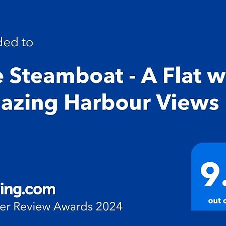 Вилла The Steamboat - A Flat With Amazing Harbour Views Уик Экстерьер фото